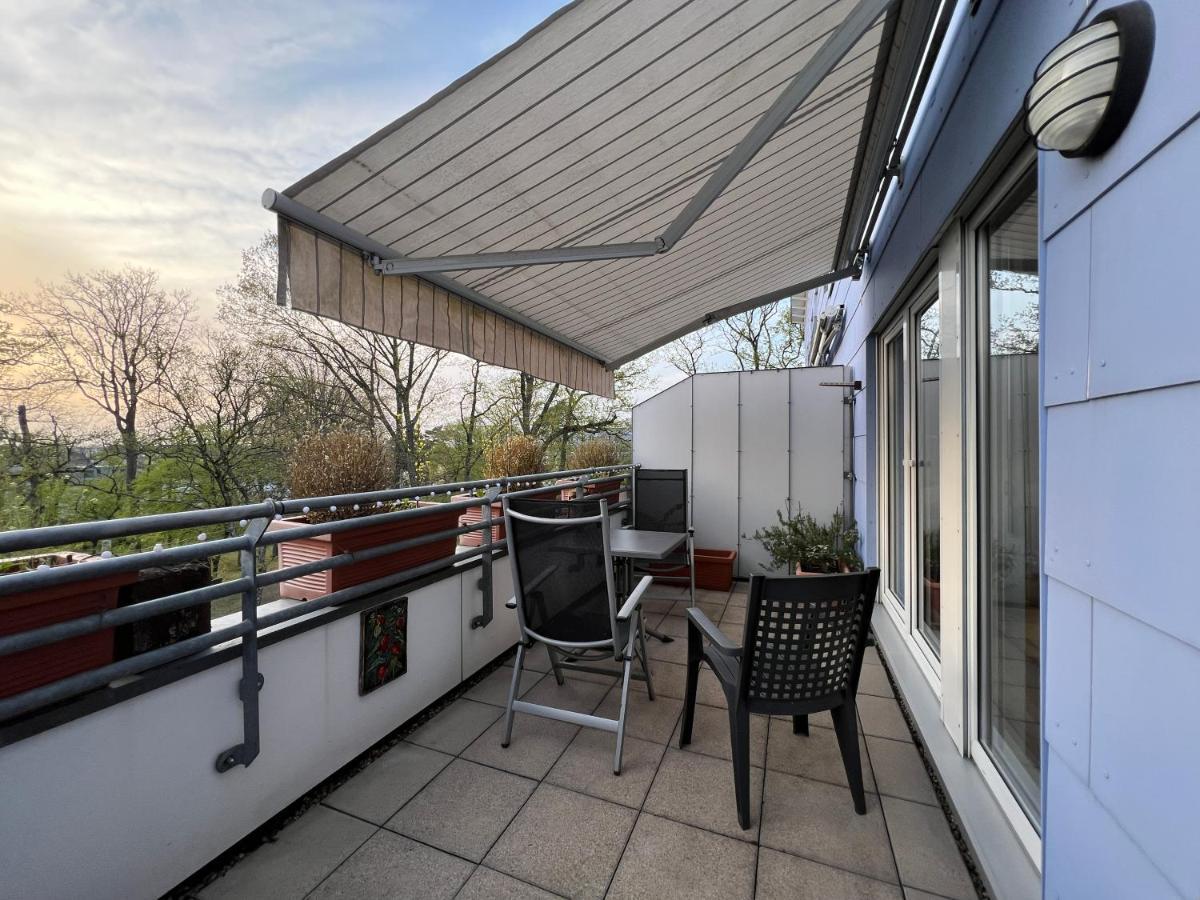 קרלסרוהה Maisonette Penthouse Fuer 8 Personen By Rabe - Free Netflix & Kostenloser Parkplatz & Grosse Terrasse מראה חיצוני תמונה